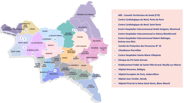 Carte UDAF 93 Représentants Usagers agrément santé seine saint denis