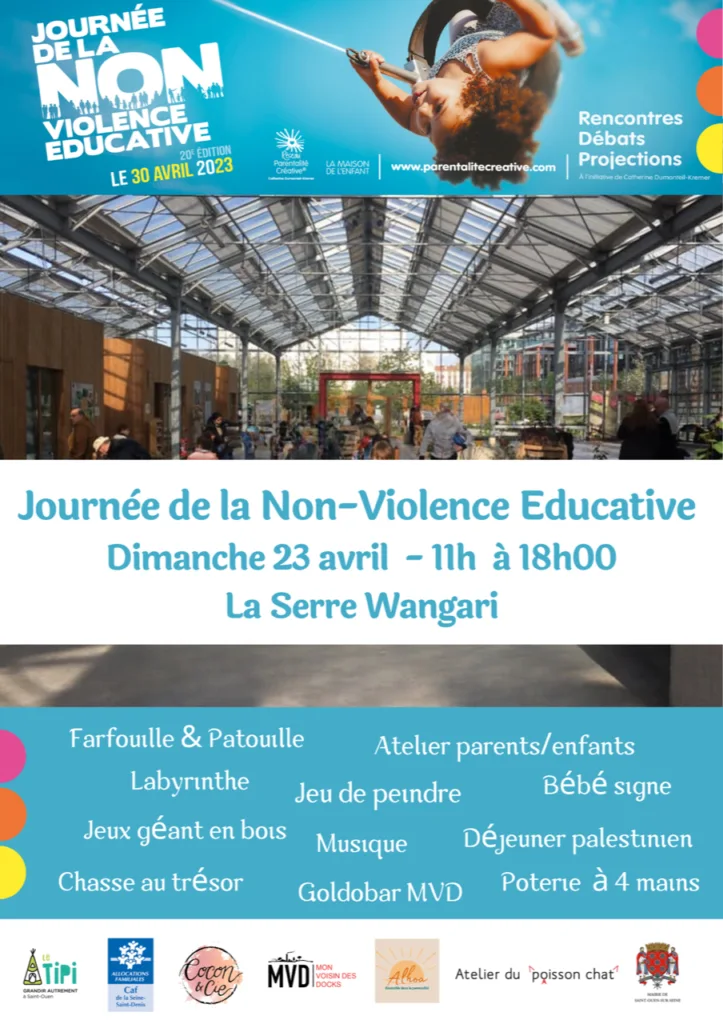 Journée de la Non-Violence Educative 1 tipi act avril 2023