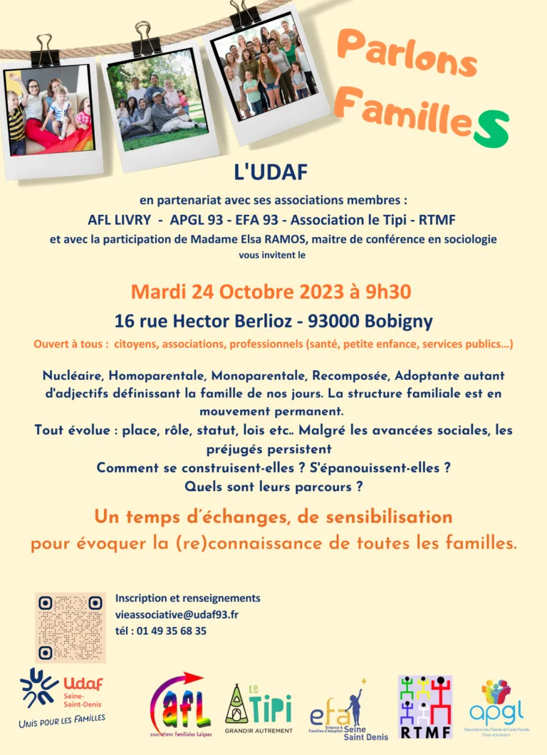 flyer parlons familles