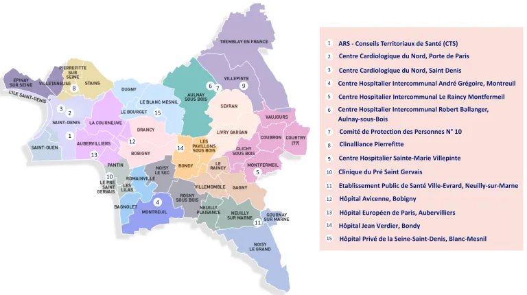 Carte UDAF 93 Représentants Usagers agrément santé seine saint denis